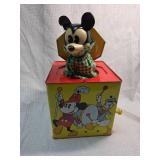 Disney Mickey Mouse Musical Jack in the Box Toy