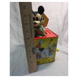 Disney Mickey Mouse Musical Jack in the Box Toy