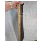 Ontario Knife Co. US Military Machete with Canvas Scabbard