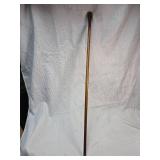 Wooden Walking Cane with Two-Tone Finish
