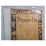 The Pepper Pot Restaurant Menu and Story Booklet