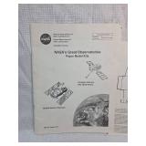 1993 NASA Great Observatories Paper Model Kit