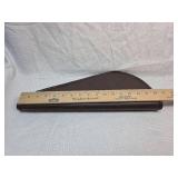 Brown Leather Protective hand gun case