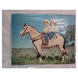 1950s Western Horse Riding Jigsaw Puzzle