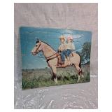 1950s Western Horse Riding Jigsaw Puzzle