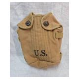 WWII US Military Canvas Ammunition Pouch