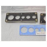 1952-1963 US Coin Display Holders Collection