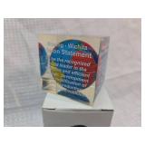 Boeing Wichita Mission Statement Lucite Cube