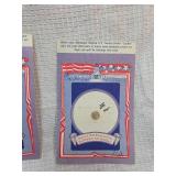 Miniature U.S. $20 Gold Piece Display Cards