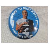 1969 Mickey Mantle Day Yankees Stadium Commemorative Pin