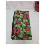 Ladybug Photo Frame and Matching Pencil Case Set