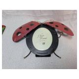 Ladybug Photo Frame and Matching Pencil Case Set
