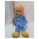 1960s Mrs. Beasley Doll in Polka Dot Dress