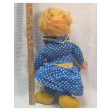 1960s Mrs. Beasley Doll in Polka Dot Dress