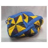 Handmade Star Pattern Quilted Tote Bag