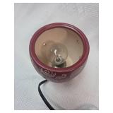 SCENTSY Burgundy Paisley Electric Wax Warmer