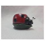 Ceramic Lady Bug Decor/Candle Holder