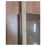 Massive Wooden Display Case Frame 48x24