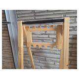Standing Gun Rack- Folds up for easy storage