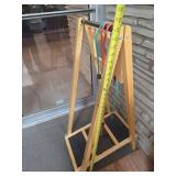 Standing Gun Rack- Folds up for easy storage