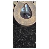 Rose Quartz Leaf 925 silver Pendant