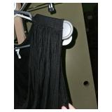 Studio Y Black Sleeveless Draped Top XL