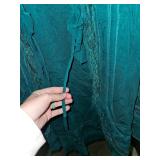 Antthony Teal Lace Trim Cardigan XL Style 2498