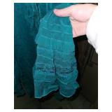 Antthony Teal Lace Trim Cardigan XL Style 2498