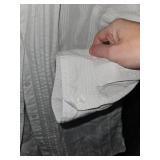 Christopher & Banks White Striped Button Down Shirt