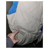 Puffer Vest with Blue Interior