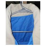 Puffer Vest with Blue Interior