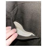 Pleated Dark Grey Dress Pants