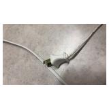 Crystal Glass Table Lamp with Pleated Shade(Working)