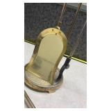 Decorative Brass Fireplace Tool Set