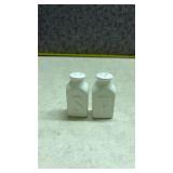 White Porcelain Salt and Pepper Shakers (SS)