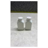 White Porcelain Salt and Pepper Shakers (SS)