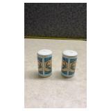 Southwest Style Ceramic Salt and Pepper Shakers. (SS)