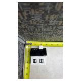 Black and White Ceramic Salt and Pepper Shakers - House and Silo (SS)