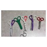School Scissors and Professional Hair Cutting Scissors Set with Storage Case