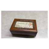 Grandmother Musical Box with Scripture Quote