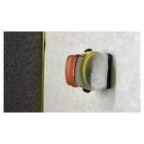 Vintage Ceramic Toaster and Slice of Bread Salt and Pepper Shakers set(SS)