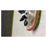 Boston Terrier Salt and Pepper Shaker Set with Decorative Bowl(SS)