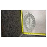 Crystal Cut Glass Serving Bowl