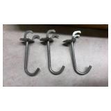 Lot of Metal Wall Storage Hooks