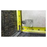 Crystal Cut Glass Salt and Pepper Shakers(SS)