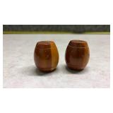 Wooden Barrel Yellowstone Park Salt and Pepper Shakers(SS)