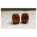 Wooden Barrel Yellowstone Park Salt and Pepper Shakers(SS)
