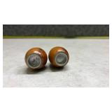 Wooden Barrel Yellowstone Park Salt and Pepper Shakers(SS)