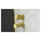 Ivory-Colored Ceramic Face Salt and Pepper Shakers(SS)