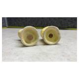 Ivory-Colored Ceramic Face Salt and Pepper Shakers(SS)